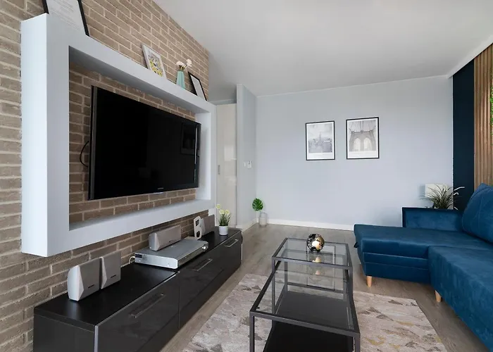 Easy Rent- Sky Free Parking, Hala Globus, 24h Check-in, Zana Апартаменты Люблин